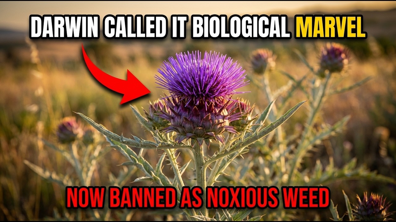 Darwin Called It 'Biological Marvel': The Liver-Healing Thistle Jefferson Ate, Now Banned As Weed