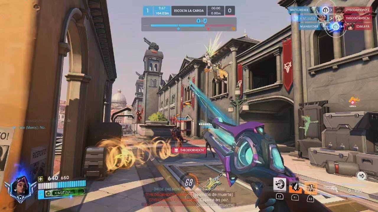 Overwatch partida con domina