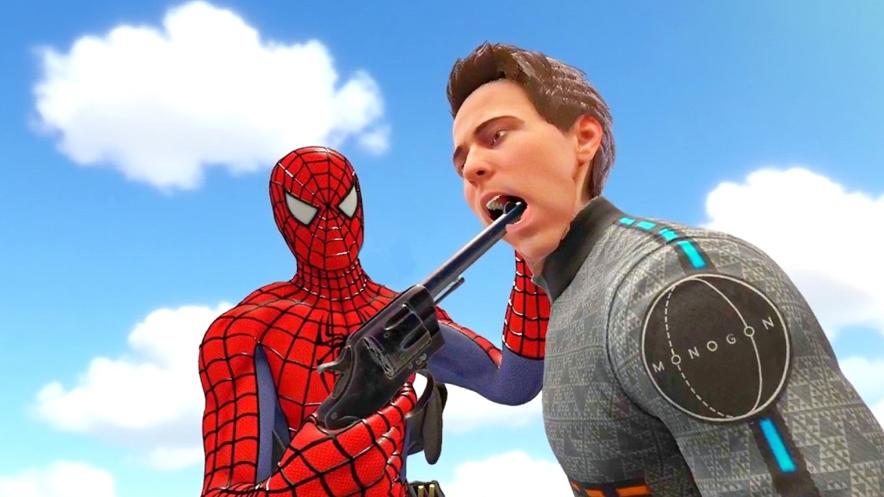 SPIDERMAN NO ES VIOLENTO en REALIDAD VIRTUAL 6 | Bonelab MOD
