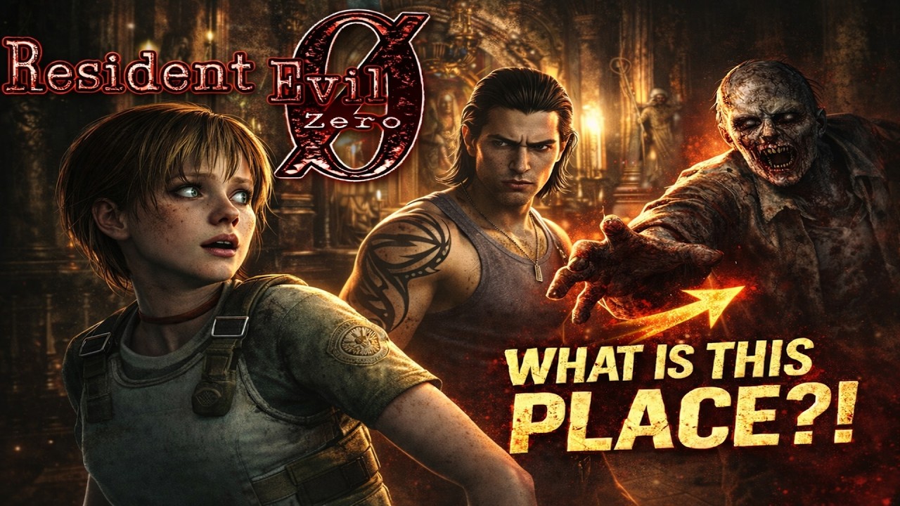 😈 Resident Evil Zero - Ep02 - 1/4 Resi Marathon/ We as train attendants, Farmers 😈