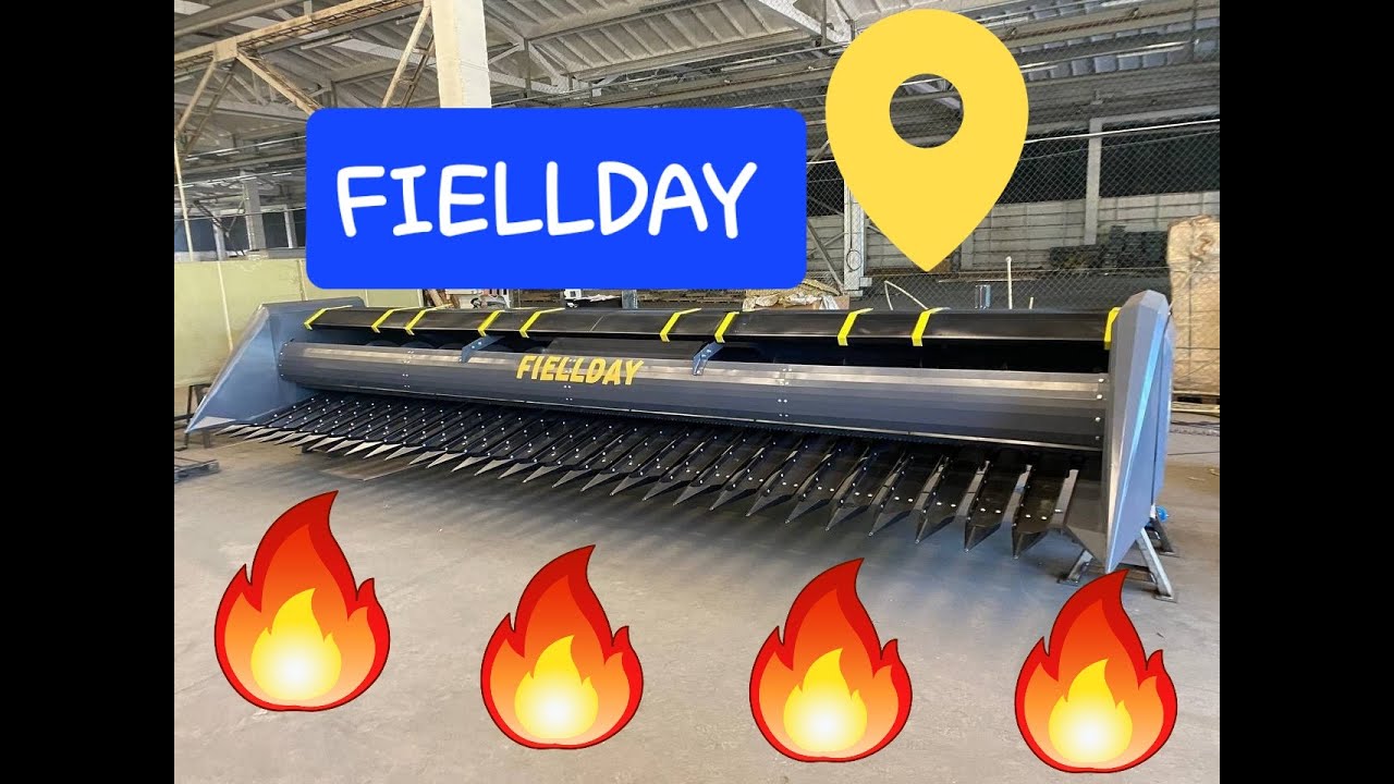 Жатка FIELLDAY гідний конкурент MAANS/OROS/John Deere/SUNFLORO/John Greaves/Claas/Fantini/Dominoni