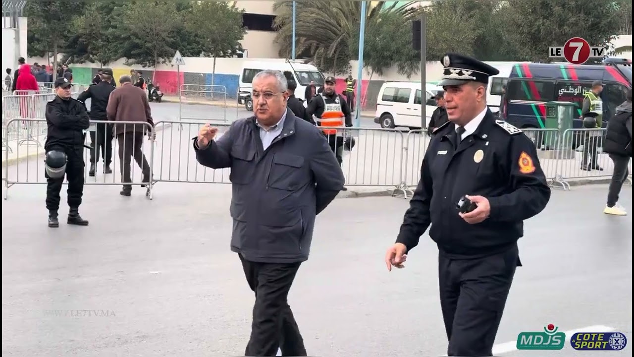 بحضور نائب والي أمن البيضاء…تعزيزات أمنية مشددة لحظة توفد الجماهير إلى ملعب العربي الزاولي