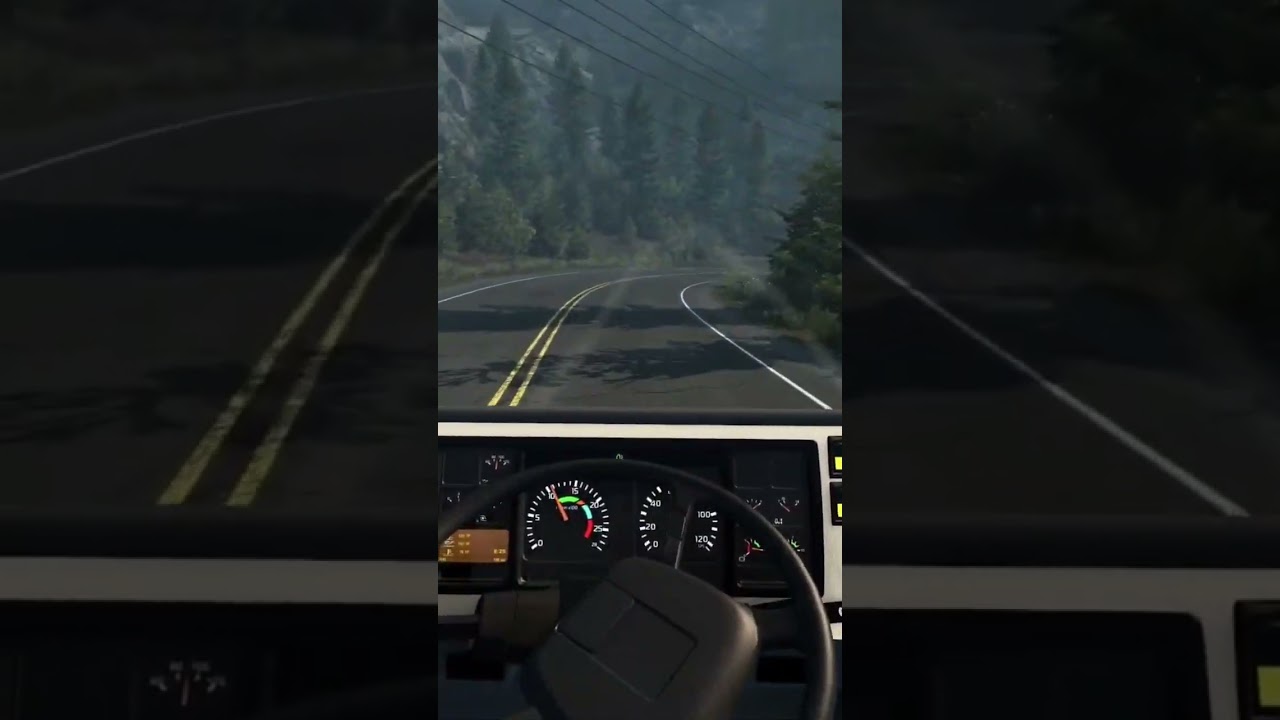 Canada Bus Tour | Volvo 7550 | ATS (1.46) #shorts #bus #gaming #gameplay Bus Mod
