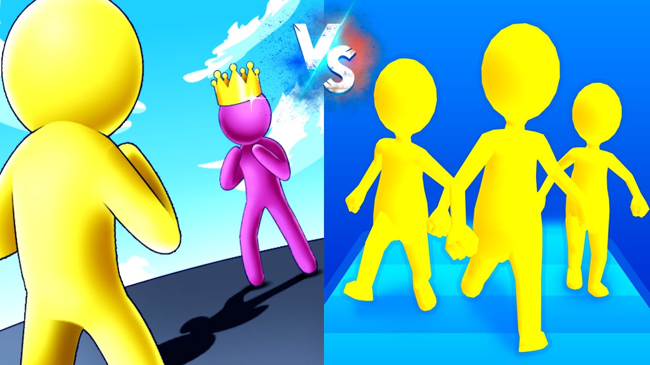 Giant Rush VS Join Clash 3D -  Gameplay Walkthrough  LILU (iOS & Android)