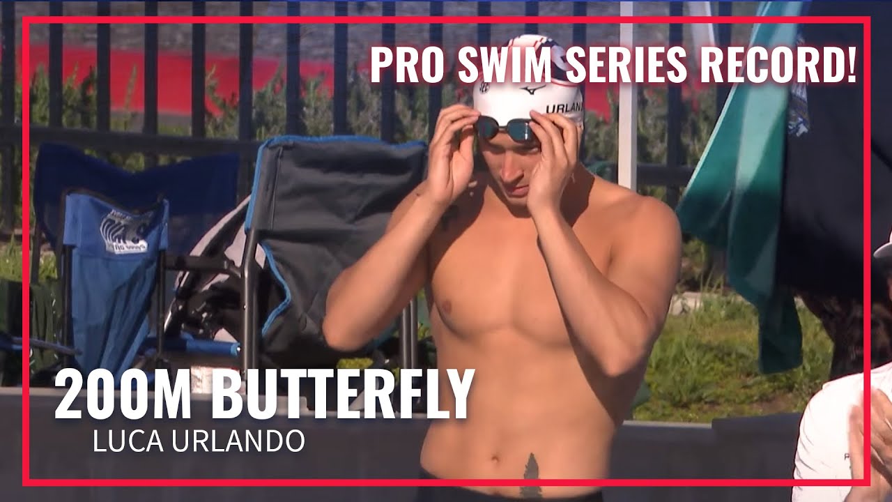 Pro Swim Series Record Falls as Urlando Goes 1:52.37 in 200M Fly | 2025 TYR Pro Series Sacramento