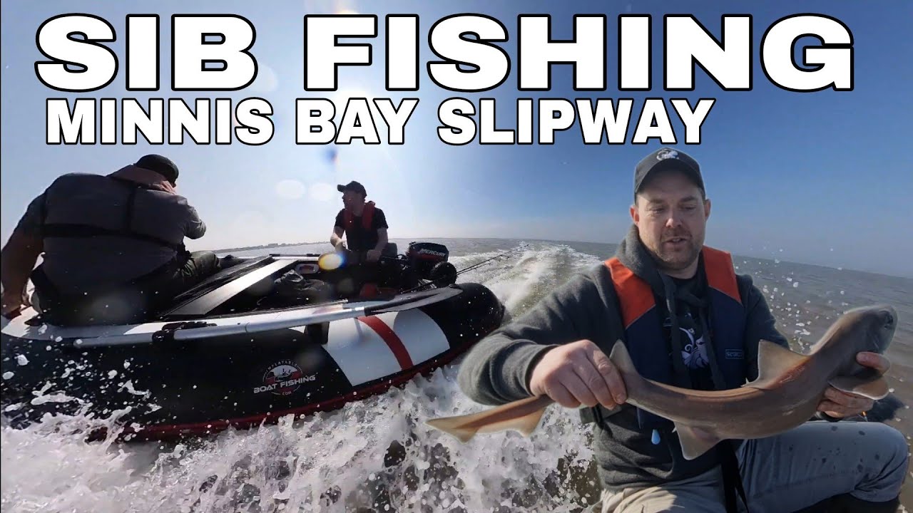 SIB FISHING WITH THE HYDRUS INFLATABLE BOAT...MINNIS BAY SLIPWAY #inflatableboatfishing #seafishing
