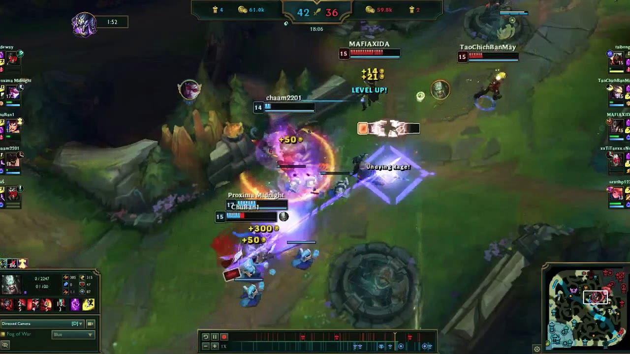 a very juicy Vayne Pentakill in ARURF 2018