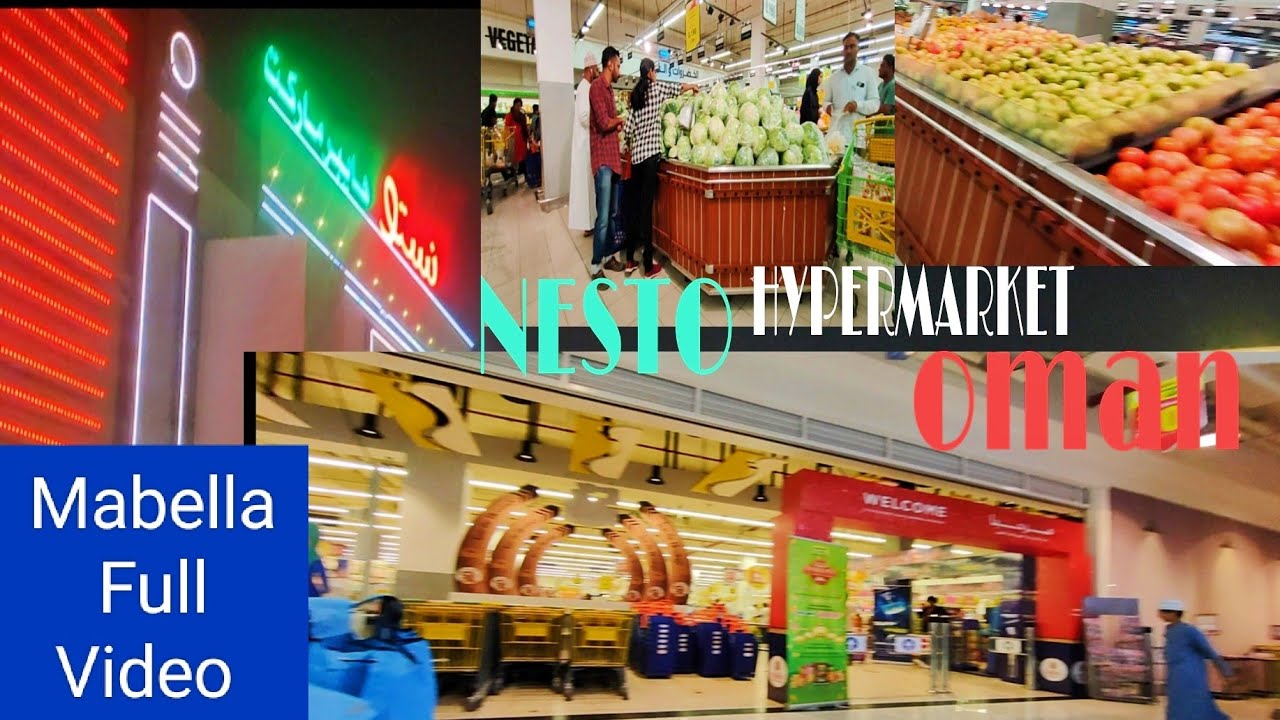 Nesto Hypermarket Mabella Al Seeb Oman l نستو ھایبر مارکت عمان 🇴🇲 l Complete Tour Vlog 2K