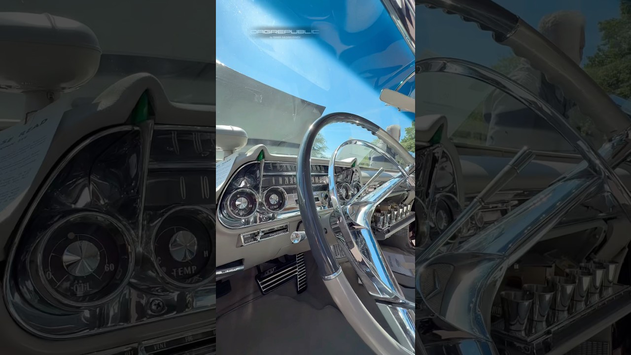 Сделать это 67 лет назад, чтобы удивить нас сейчас !!! Cadillac Eldorado Brougham 1958 года