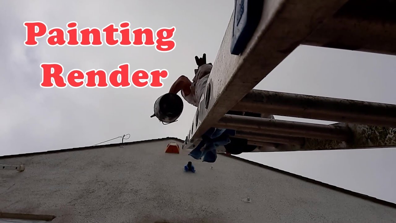 Painting Render On A Gable End