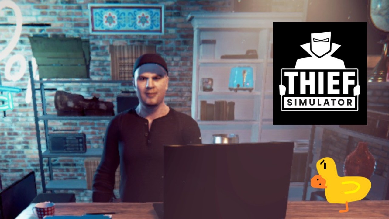 Stealing All Achievement in Thief Simulator - Multistreaming to Twitch and Tiktok #1