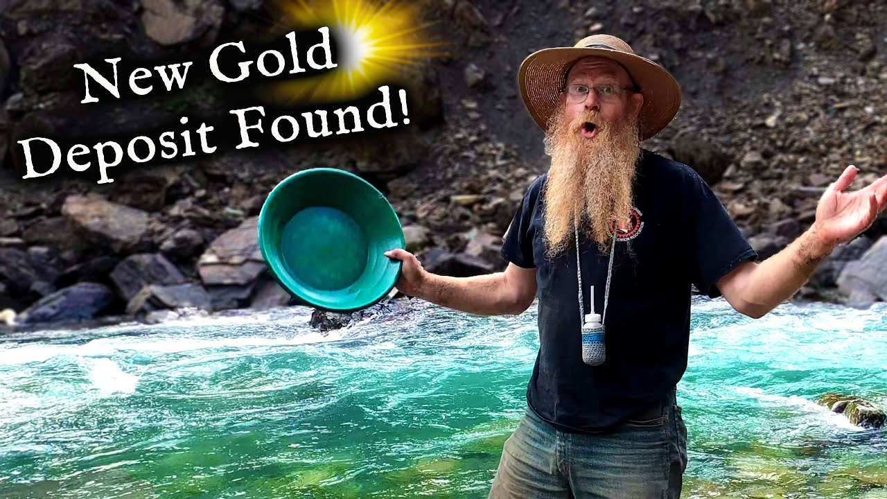 NEW GOLD deposit found on my Dream Claim!  - Gold Mine?