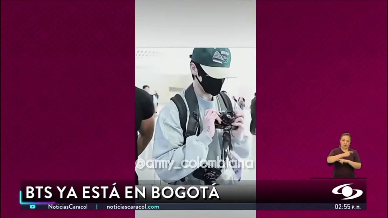 BTS ya est&aacute; en Bogot&aacute; - Noticias Caracol - Septiembre 30 del 2026