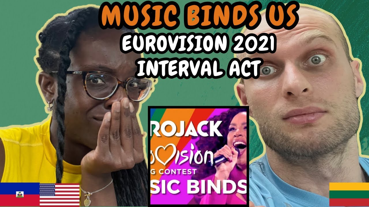 REACTION TO Eurovision 2021 Interval Act - Music Binds Us (Afrojack, Glennis Grace & Wulf)