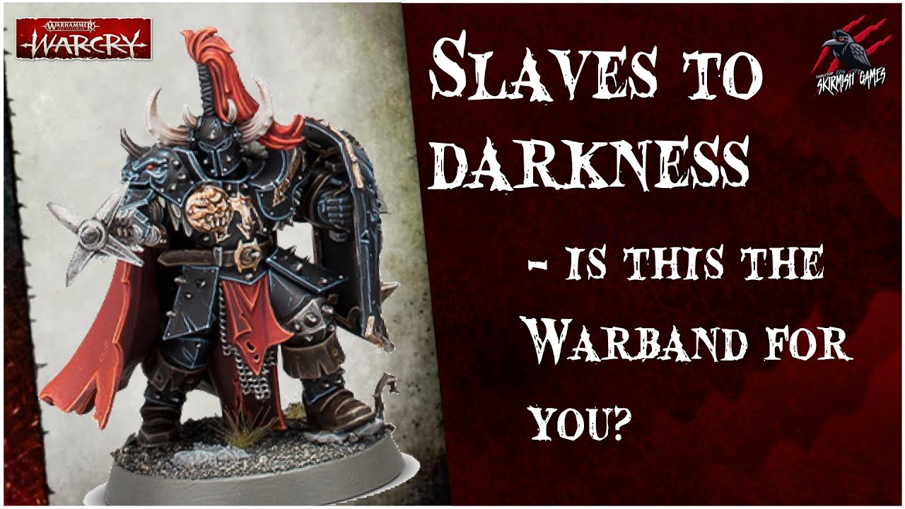 WARCRY SLAVES TO DARKNESS UNBOXING REVIEW - Is This The Warband For You?