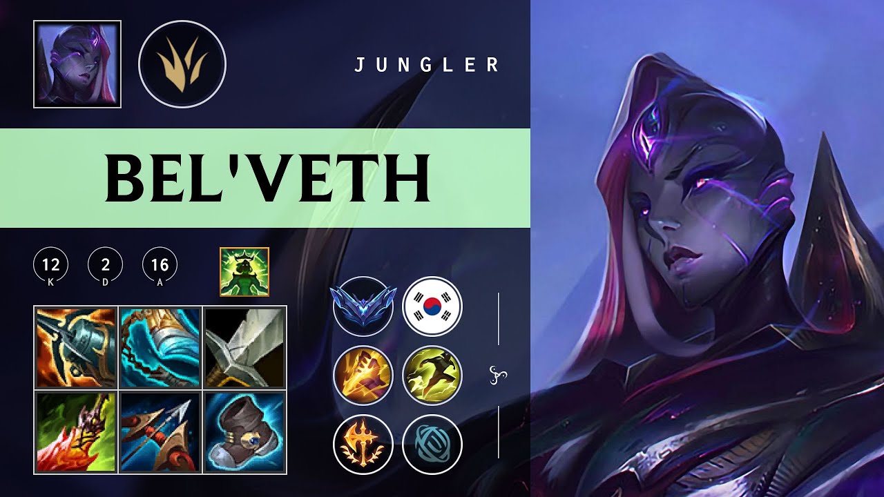 Bel'Veth Jungle vs Kindred - KR Diamond Patch 26.02