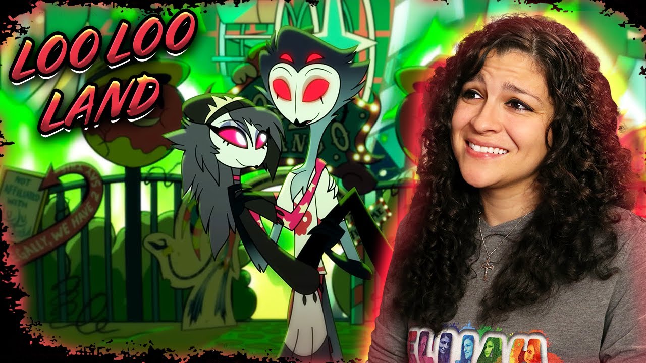 *• ЛЕСБИЙСКАЯ РЕАКЦИЯ – HELLUVA BOSS – 1x02 «LOO LOO LAND» •*
