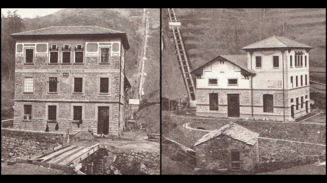SANTA MARIA DEL TARO (PARMA) - Le centrali idroelettriche .