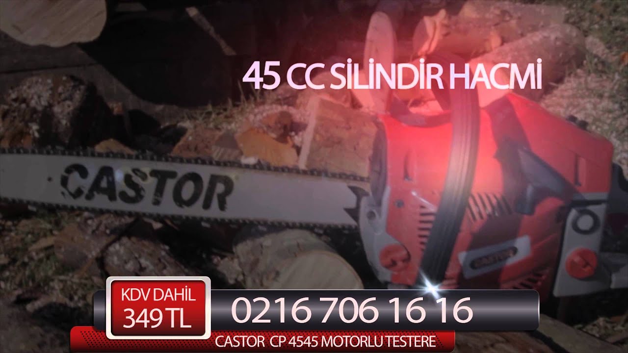 CASTOR CP 4545 MOTORLU TESTERE