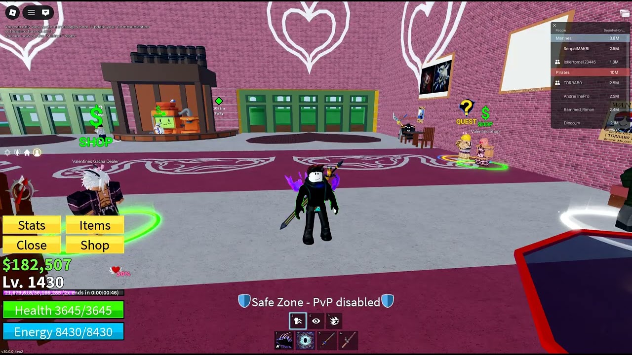 blox fruit valentine update