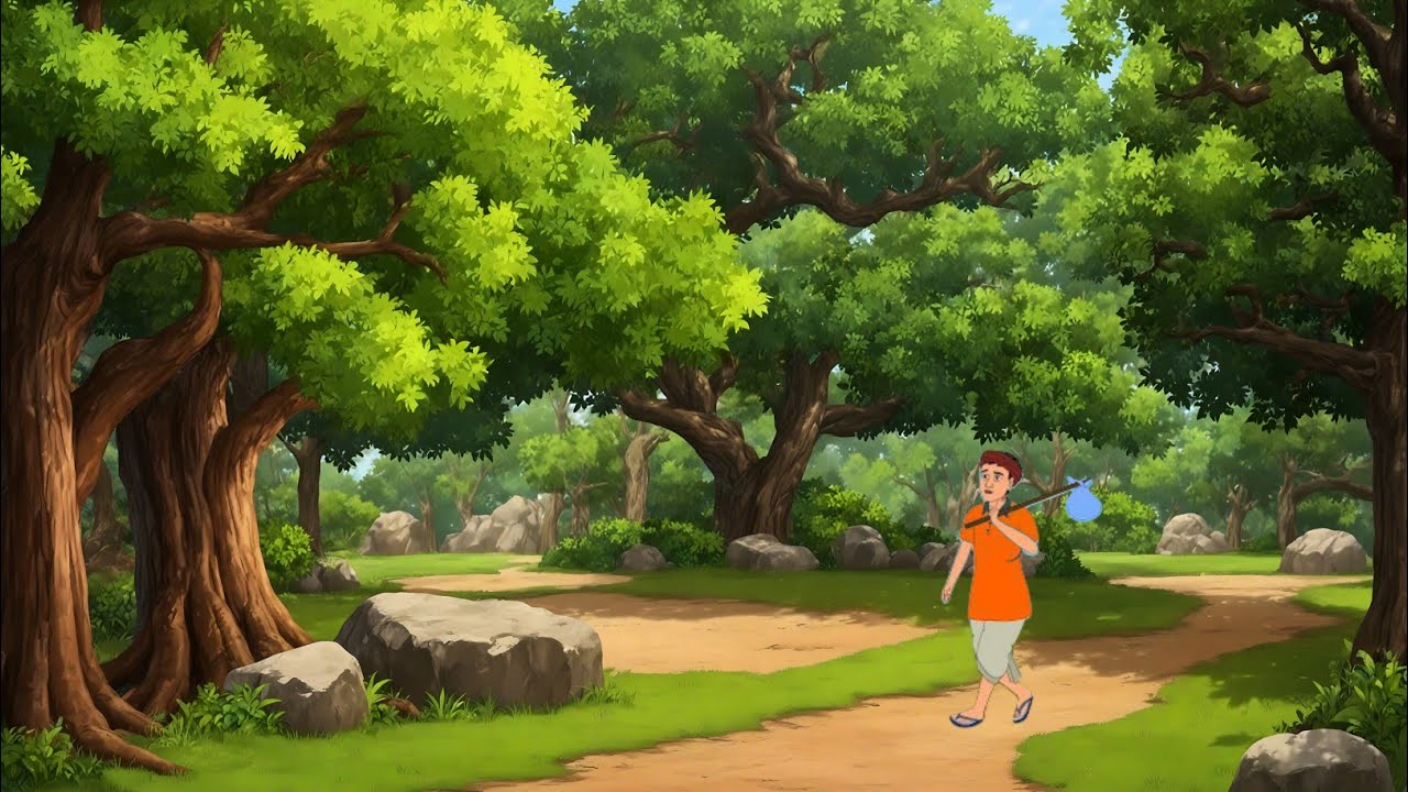 विचित्र जंगल | Hindi Kahani | Moral Stories | Cartoon Story | Bedtime Story