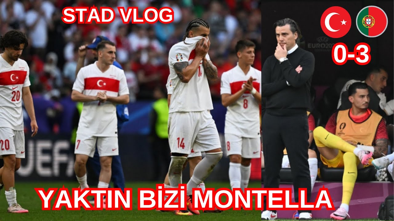 YAKTIN BİZİ MONTELLA ! TÜRKİYE 0-3 PORTEKİZ STADYUM VLOG ! UMUTLAR SON MAÇA KALDI ! EURO 2024
