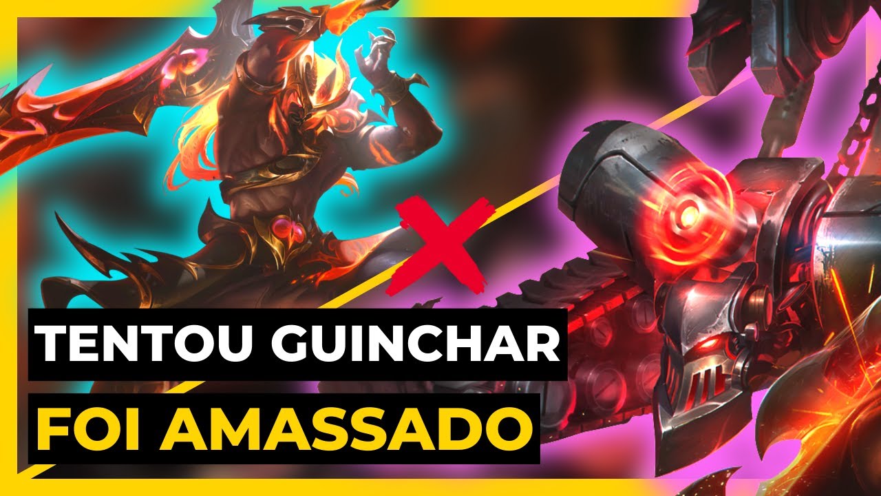 ANULEI TOTALMENTE O TOP INIMIGO | [TRYNDAMERE X SKARNER] | League of Legends