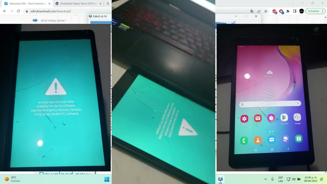 INSTALACION FIRMWARE CUALQUIER TABLET COMPLETO (Samsung Galaxy Tab A)
