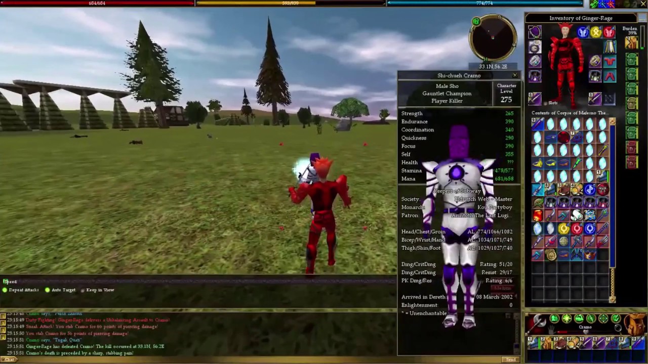 Asheron's Call Darktide PVP