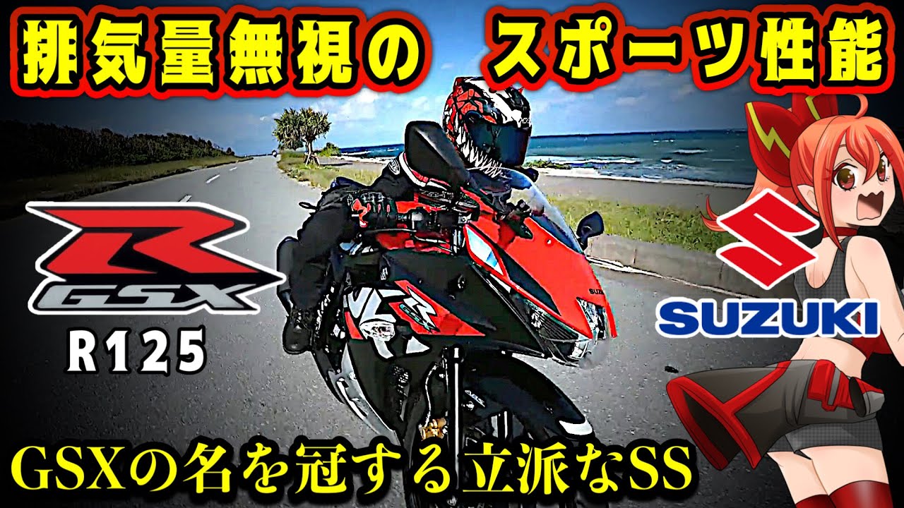 【警告】GSX-R125は超絶尖ってる！欲しいなら必ず見てくれ【SUZUKI(スズキ)gsxr125】