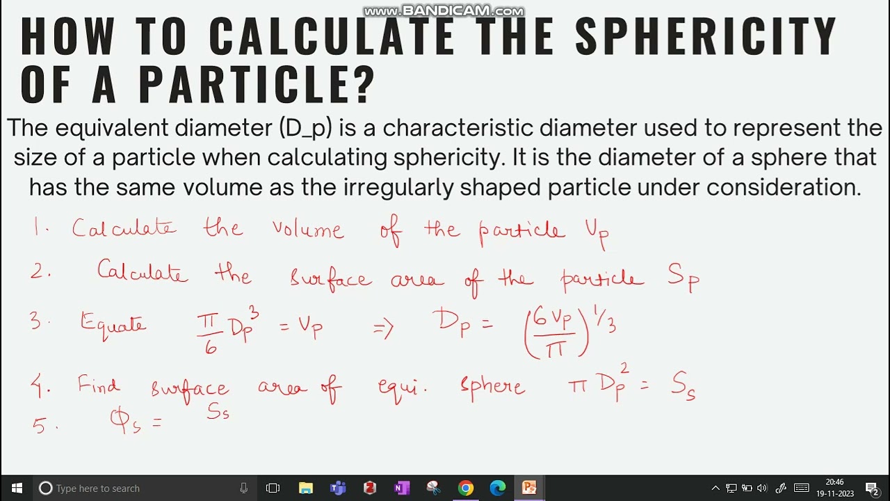 Sphericity |  Simple Explanation | With examples | Mechanical Operations | Chemical Engineering
