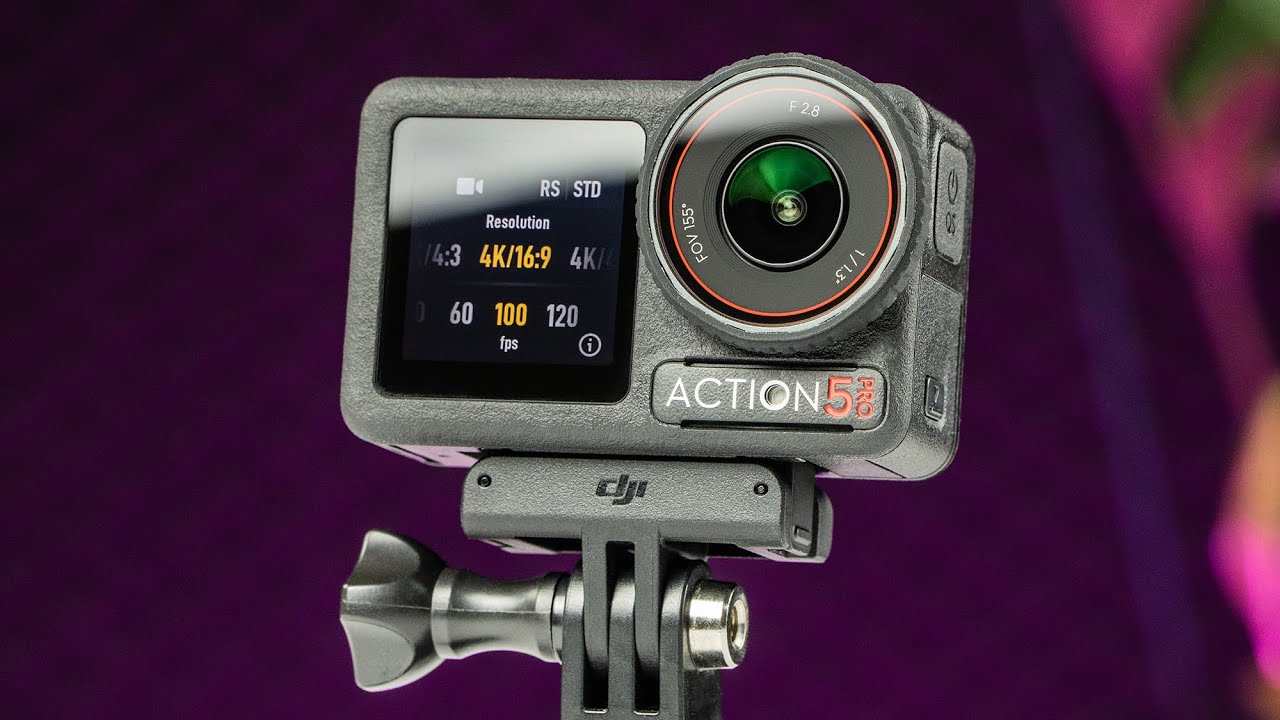 DJI ACTION 5 PRO - Найкраща екшн-камера 2024 року? Детальний огляд, тести, нічна зйомка, можливості.