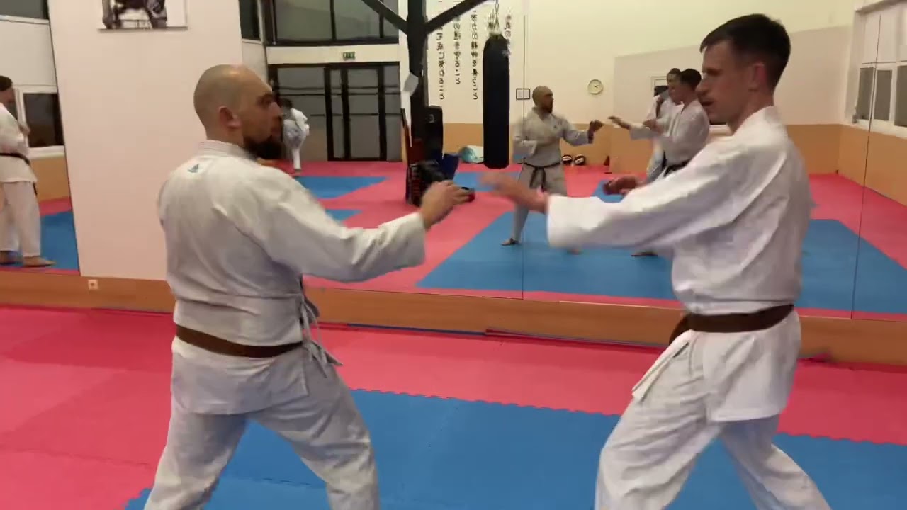 Friday kumite training in our club!