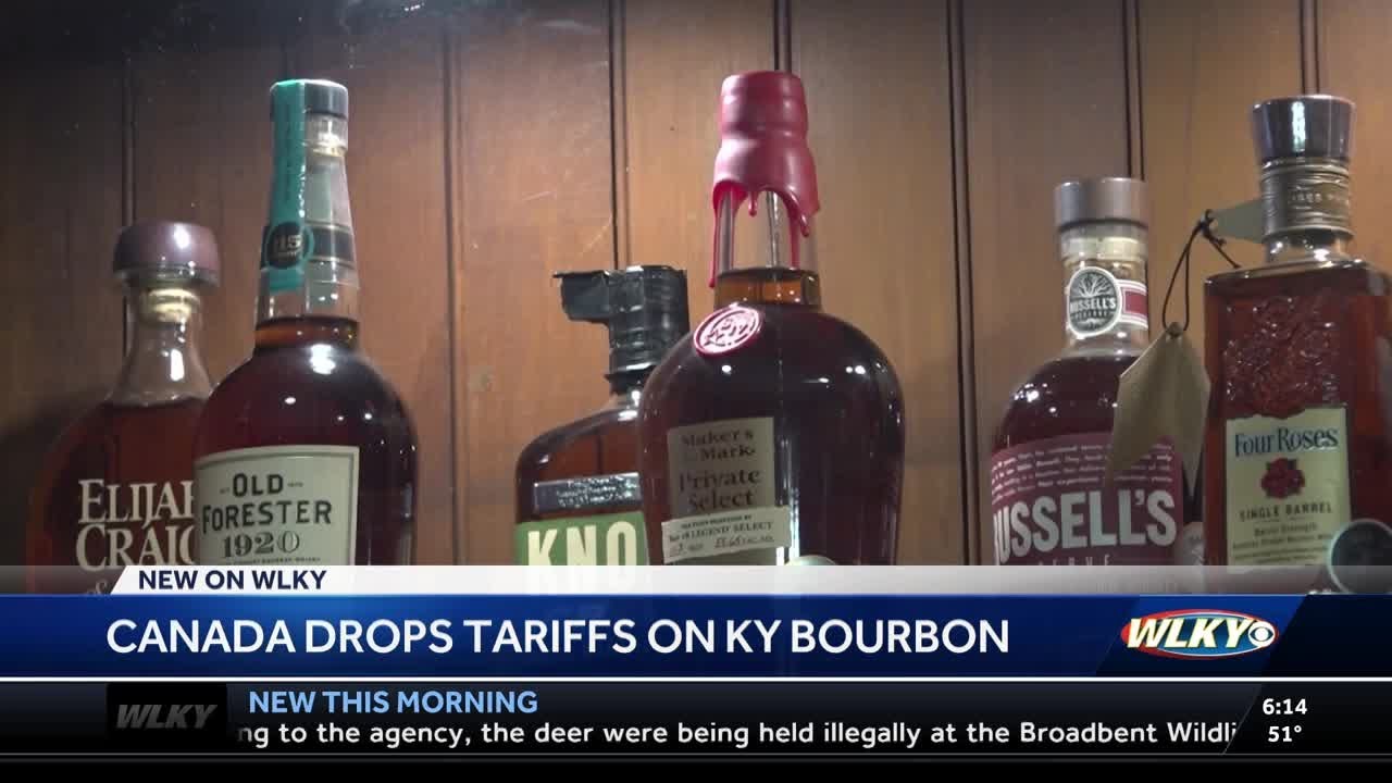 Canada drops tariffs on Kentucky bourbon