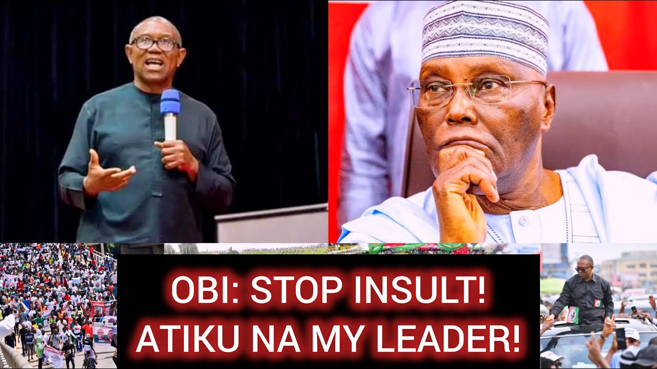 OBI CLEAR AIR: “Obidients No Dey Insult Atiku!” — Says Na Criminals Dey Use Him Name