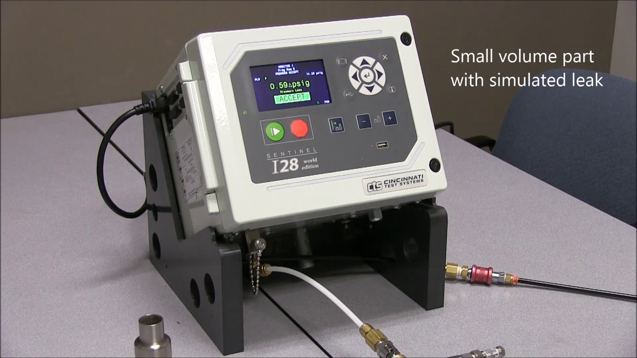 CTS Pressure Decay Leak Test the Effects of Part Volume
