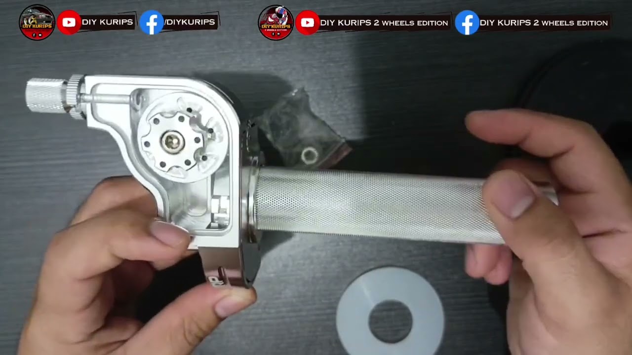 Moto Vlog 168 - Aluminum Quick Throttle (Single Cable)