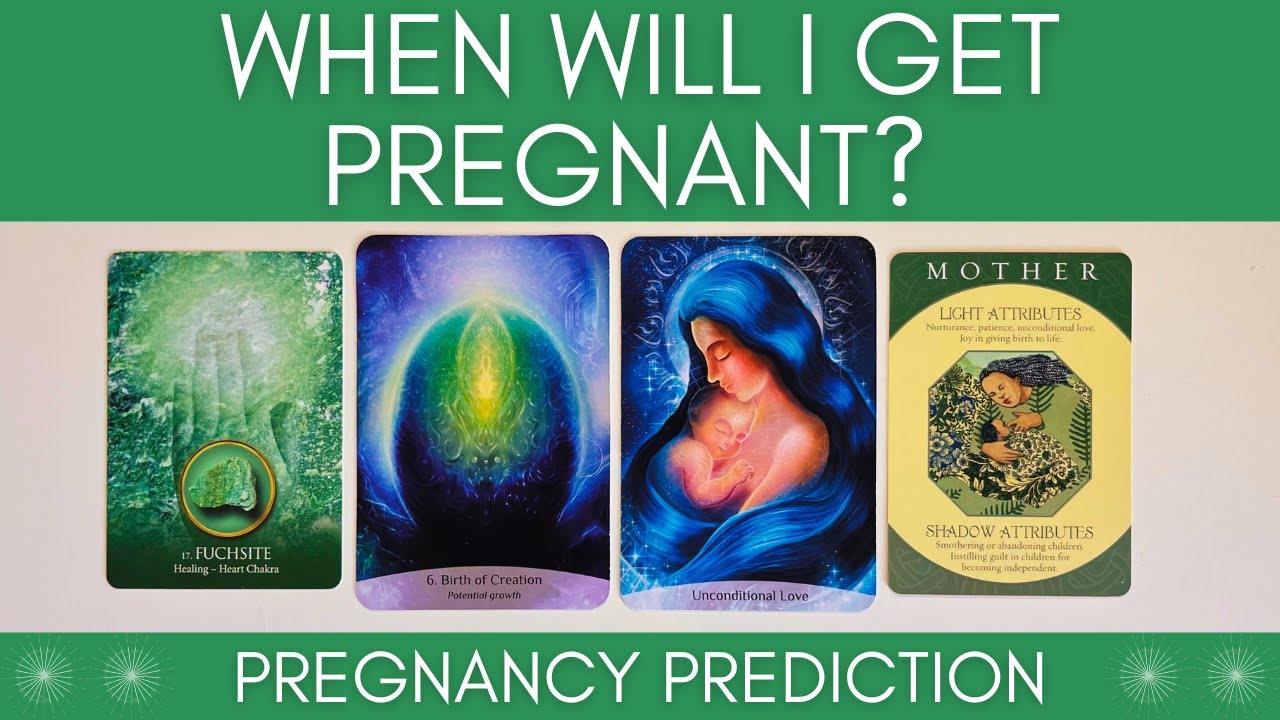 🌟WHEN WILL I BECOME PREGNANT? 🤰🏻🍼💫 PICK A CARD READING 👩🏽‍🍼TAROT 💗 👩‍👦