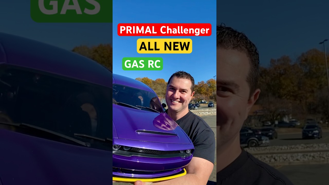 NEW Primal Dodge Challenger Giant 1/5 Plum Crazy is HOT - Check it out