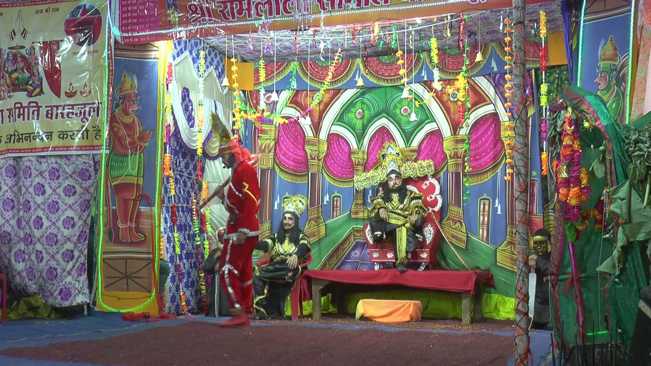 अंगद रावण संवाद Garhwali Ramlila Jhalimali (Kandara) Pauri Garhwal
