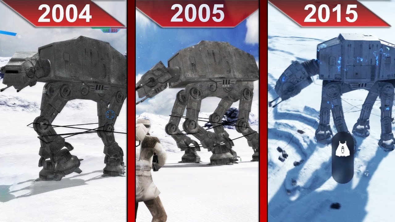 SBS Comparison | Battlefront vs. Battlefront 2 vs. Battlefront 2015 | ULTRA | GTX 970