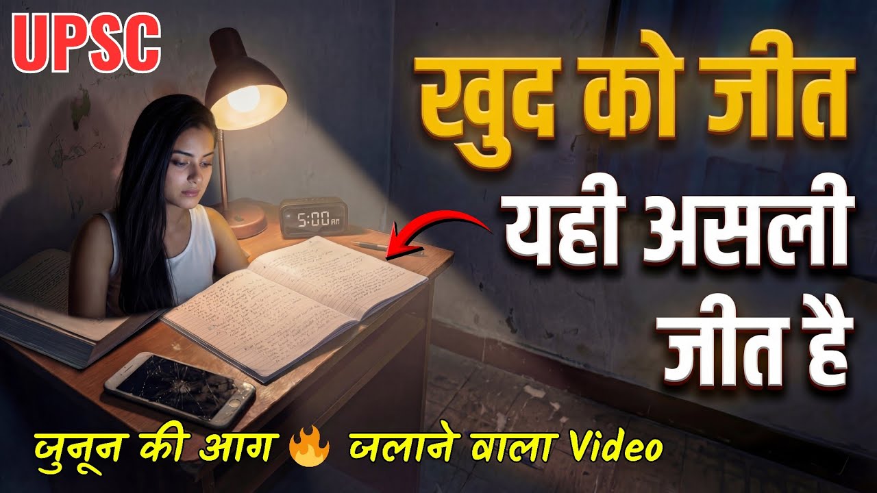रास्ता भीतर से | 🔥 IAS IPS Motivation Song | UPSC Struggle to Success | Hindi Songs 2026