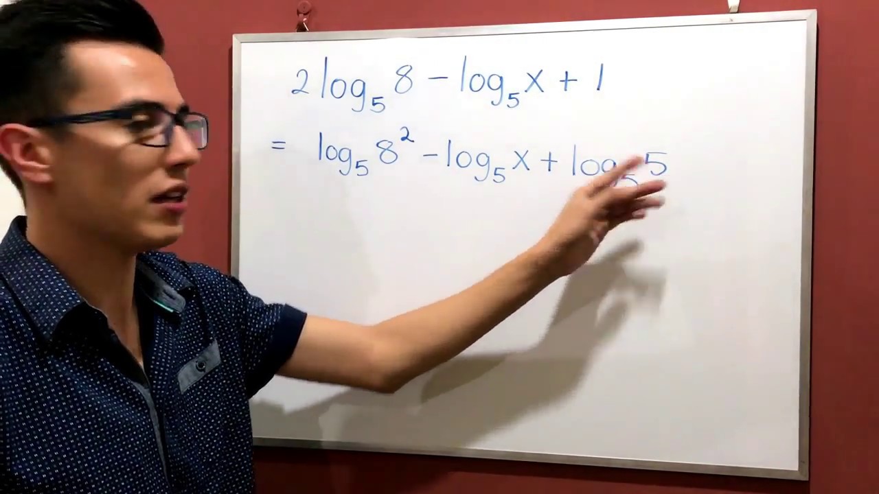 Simplificaci&oacute;n de logaritmos 1