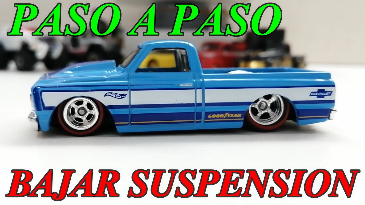 ✅💯COMO ACHAPARRAR  UN HOT WHEELS PICK UP PASO A PASO