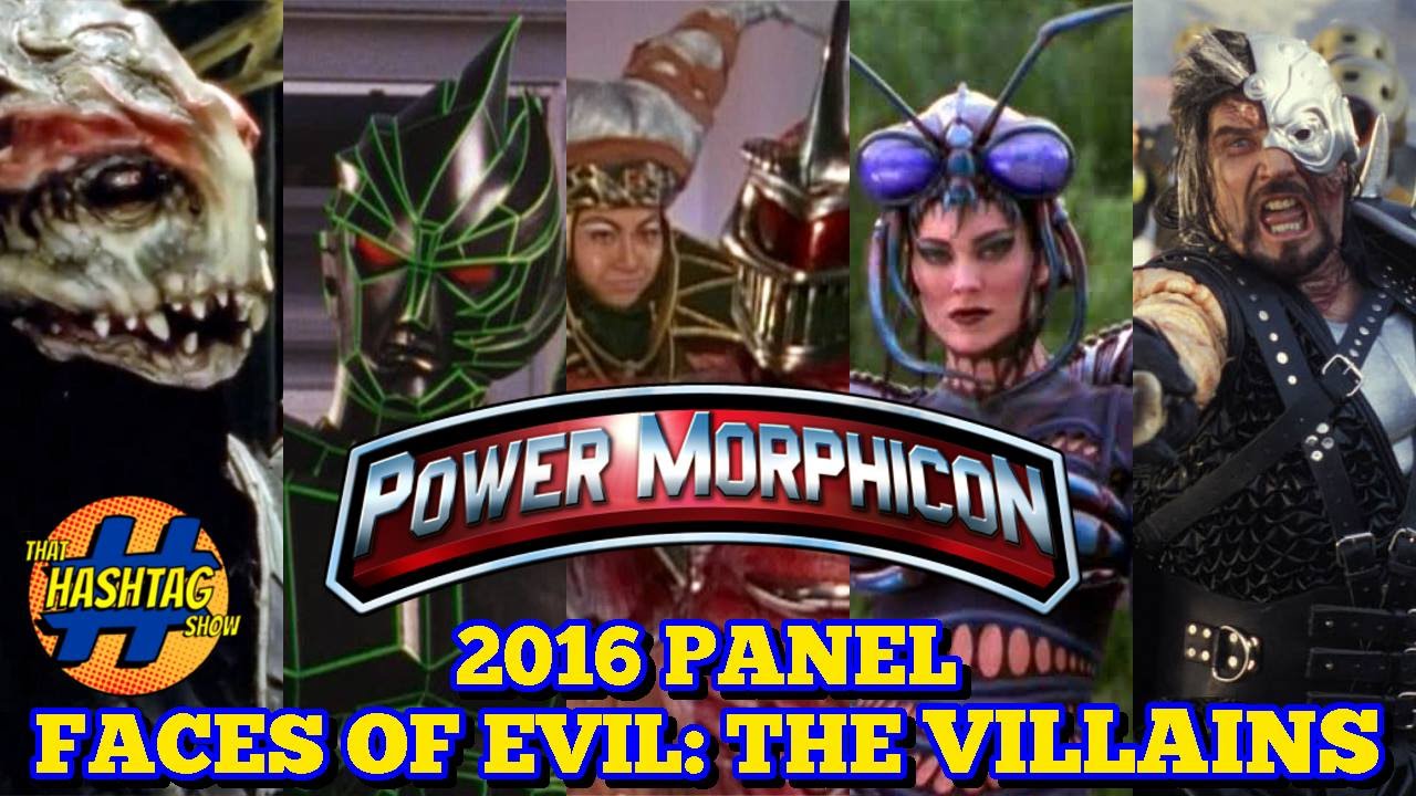 Панель злодеев Могучих Рейнджеров [ПОЛНАЯ] | Power Morphicon 2016 | Morphin' Monday