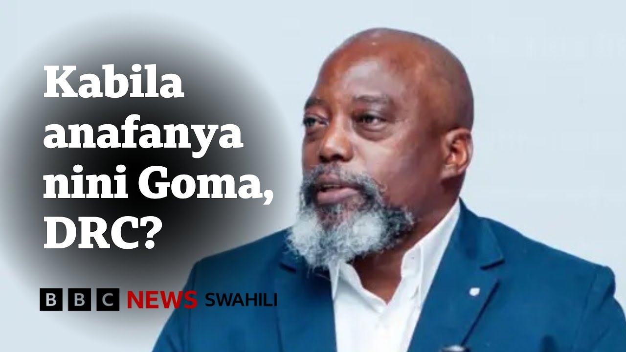 M23 wasema rais wa zamani wa DRC Joseph Kabila ameenda Goma