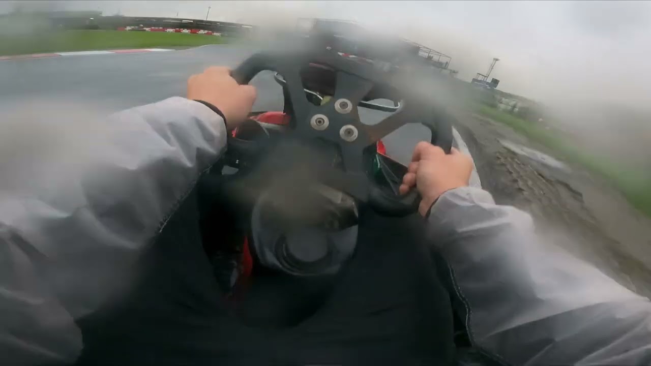 Karten Lelystad in de regen