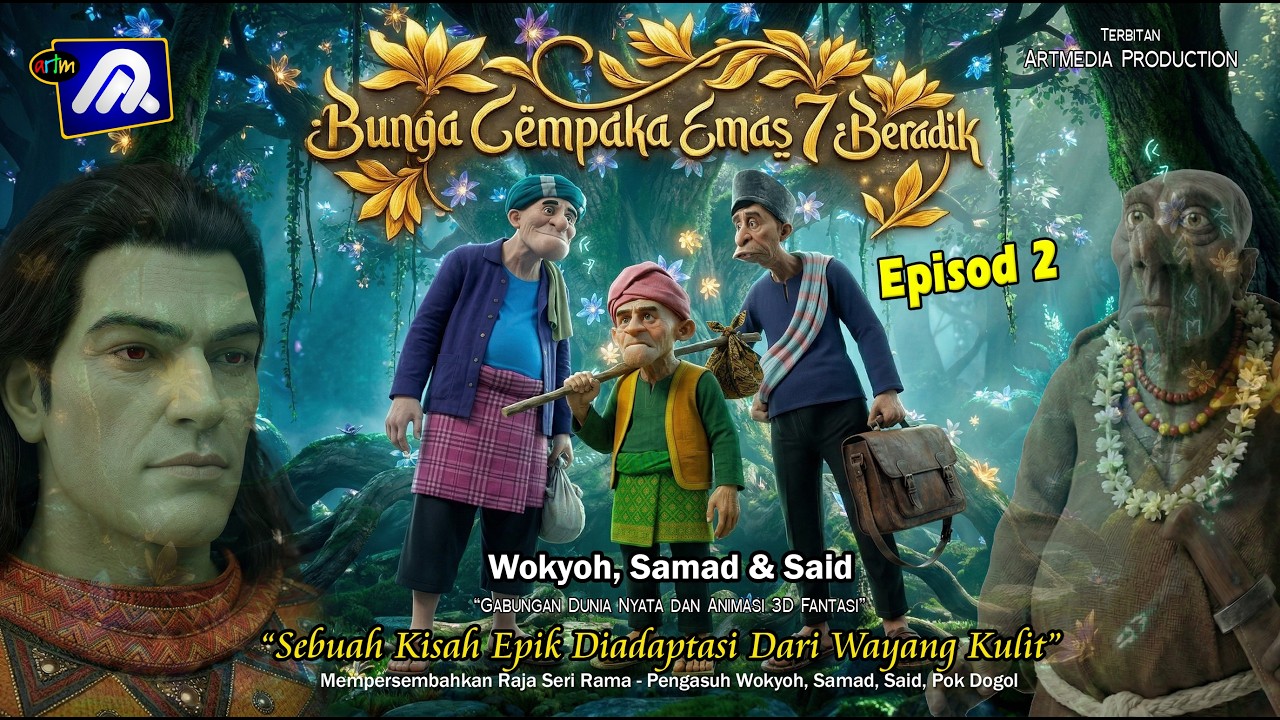 Wokyoh, Samad & Said: Bunga Cempaka Emas 7 Beradik. Episod 2