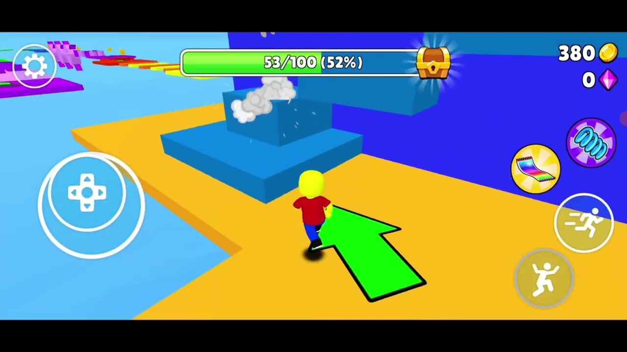 Parkour game please subscribe