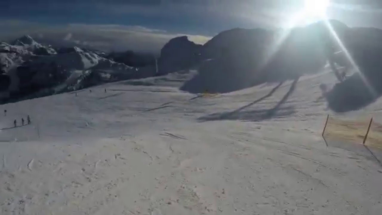 Lyžování v Rakousku (Nassfeld) s GoPro Silver / Skiing in Nassfeld, Austria with GoPro Silver